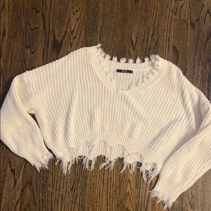 Cropped sweater